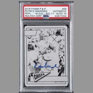 Patrick Mahomes PSA 10 Mystery Pack!